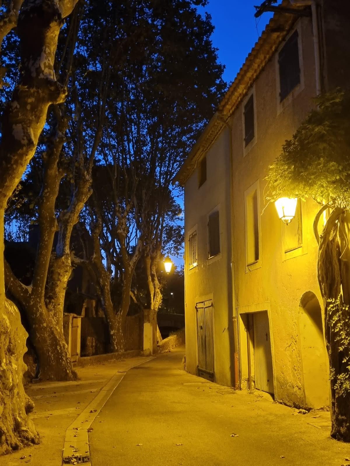 Rue de la latte à La Roquebrussanne