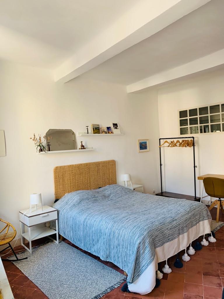 Private bedroom at french teacher's home