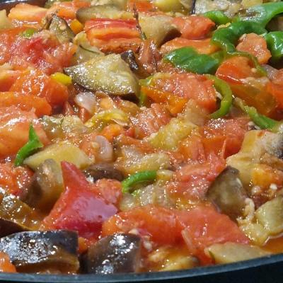Learn french while cooking a ratatouille